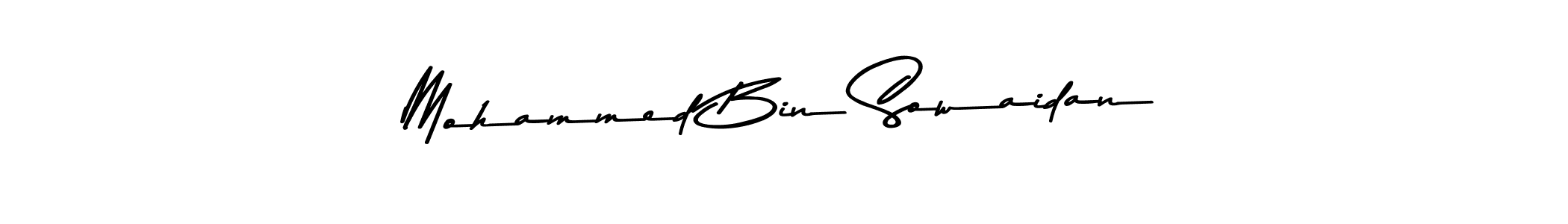 The best way (Asem Kandis PERSONAL USE) to make a short signature is to pick only two or three words in your name. The name Mohammed Bin Sowaidan include a total of six letters. For converting this name. Mohammed Bin Sowaidan signature style 9 images and pictures png