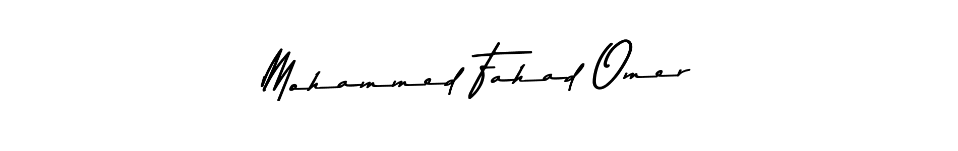 Make a beautiful signature design for name Mohammed Fahad Omer. Use this online signature maker to create a handwritten signature for free. Mohammed Fahad Omer signature style 9 images and pictures png