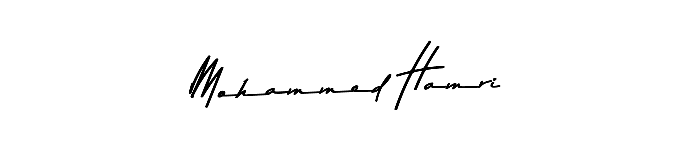 Mohammed Hamri stylish signature style. Best Handwritten Sign (Asem Kandis PERSONAL USE) for my name. Handwritten Signature Collection Ideas for my name Mohammed Hamri. Mohammed Hamri signature style 9 images and pictures png