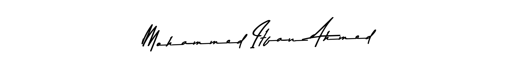 Mohammed Itfan Ahmed stylish signature style. Best Handwritten Sign (Asem Kandis PERSONAL USE) for my name. Handwritten Signature Collection Ideas for my name Mohammed Itfan Ahmed. Mohammed Itfan Ahmed signature style 9 images and pictures png