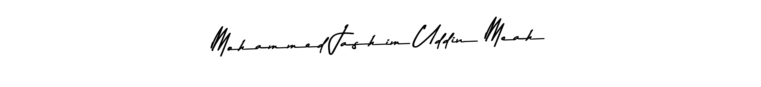 Also You can easily find your signature by using the search form. We will create Mohammed Jashim Uddin Meah name handwritten signature images for you free of cost using Asem Kandis PERSONAL USE sign style. Mohammed Jashim Uddin Meah signature style 9 images and pictures png
