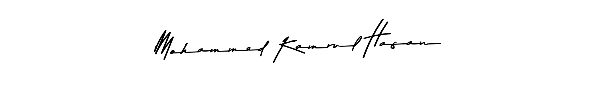 The best way (Asem Kandis PERSONAL USE) to make a short signature is to pick only two or three words in your name. The name Mohammed Kamrul Hasan include a total of six letters. For converting this name. Mohammed Kamrul Hasan signature style 9 images and pictures png