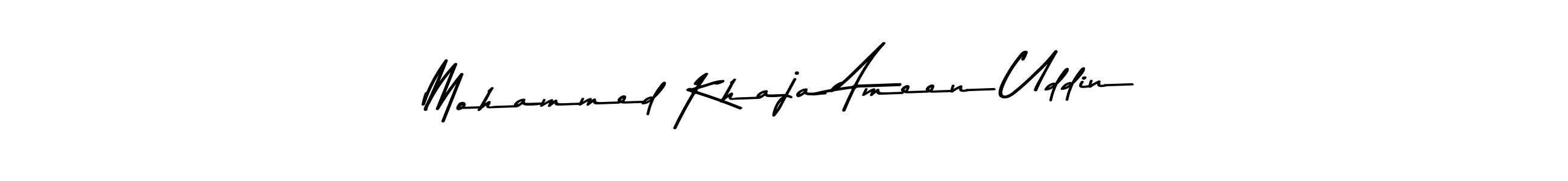 How to make Mohammed Khaja Ameen Uddin signature? Asem Kandis PERSONAL USE is a professional autograph style. Create handwritten signature for Mohammed Khaja Ameen Uddin name. Mohammed Khaja Ameen Uddin signature style 9 images and pictures png