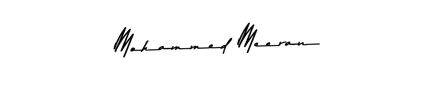 Create a beautiful signature design for name Mohammed Meeran. With this signature (Asem Kandis PERSONAL USE) fonts, you can make a handwritten signature for free. Mohammed Meeran signature style 9 images and pictures png