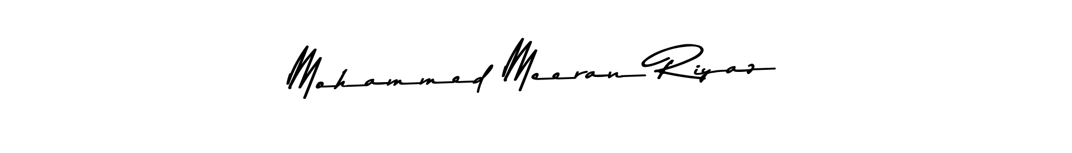 Mohammed Meeran Riyaz stylish signature style. Best Handwritten Sign (Asem Kandis PERSONAL USE) for my name. Handwritten Signature Collection Ideas for my name Mohammed Meeran Riyaz. Mohammed Meeran Riyaz signature style 9 images and pictures png