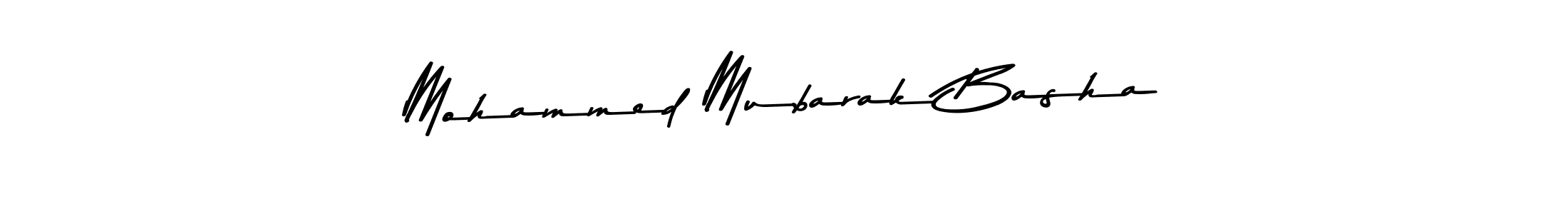 Also You can easily find your signature by using the search form. We will create Mohammed Mubarak Basha name handwritten signature images for you free of cost using Asem Kandis PERSONAL USE sign style. Mohammed Mubarak Basha signature style 9 images and pictures png