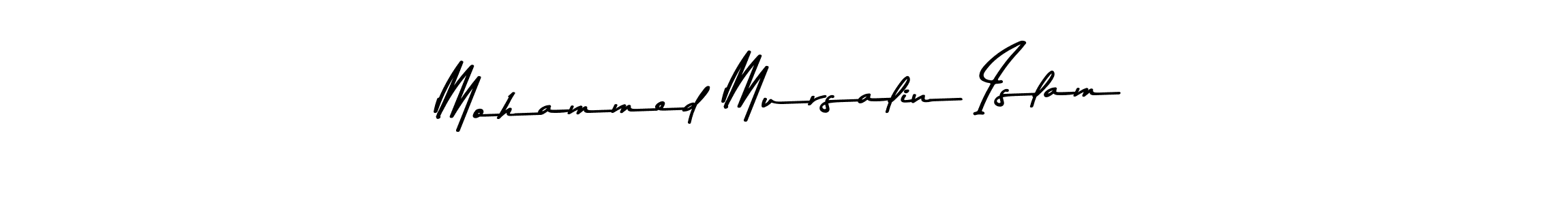 How to make Mohammed Mursalin Islam signature? Asem Kandis PERSONAL USE is a professional autograph style. Create handwritten signature for Mohammed Mursalin Islam name. Mohammed Mursalin Islam signature style 9 images and pictures png