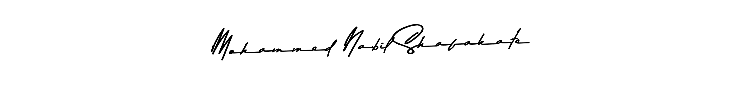 Also You can easily find your signature by using the search form. We will create Mohammed Nabil Shafakate name handwritten signature images for you free of cost using Asem Kandis PERSONAL USE sign style. Mohammed Nabil Shafakate signature style 9 images and pictures png