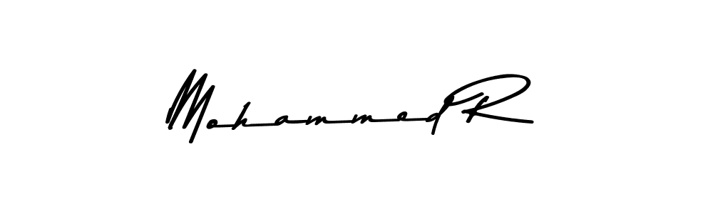 Create a beautiful signature design for name Mohammed R. With this signature (Asem Kandis PERSONAL USE) fonts, you can make a handwritten signature for free. Mohammed R signature style 9 images and pictures png