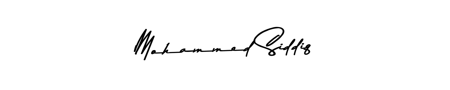 Make a beautiful signature design for name Mohammed Siddiq. With this signature (Asem Kandis PERSONAL USE) style, you can create a handwritten signature for free. Mohammed Siddiq signature style 9 images and pictures png