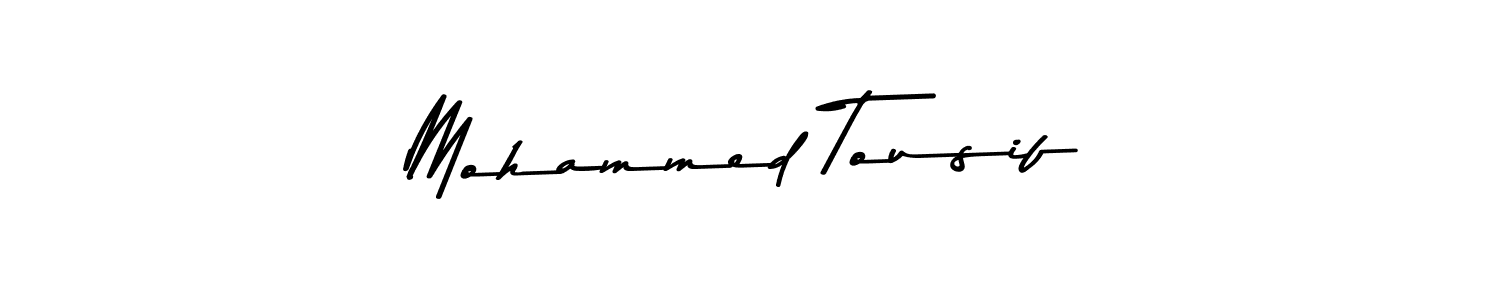 The best way (Asem Kandis PERSONAL USE) to make a short signature is to pick only two or three words in your name. The name Mohammed Tousif include a total of six letters. For converting this name. Mohammed Tousif signature style 9 images and pictures png