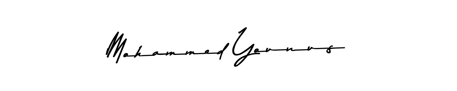 Mohammed Younus stylish signature style. Best Handwritten Sign (Asem Kandis PERSONAL USE) for my name. Handwritten Signature Collection Ideas for my name Mohammed Younus. Mohammed Younus signature style 9 images and pictures png