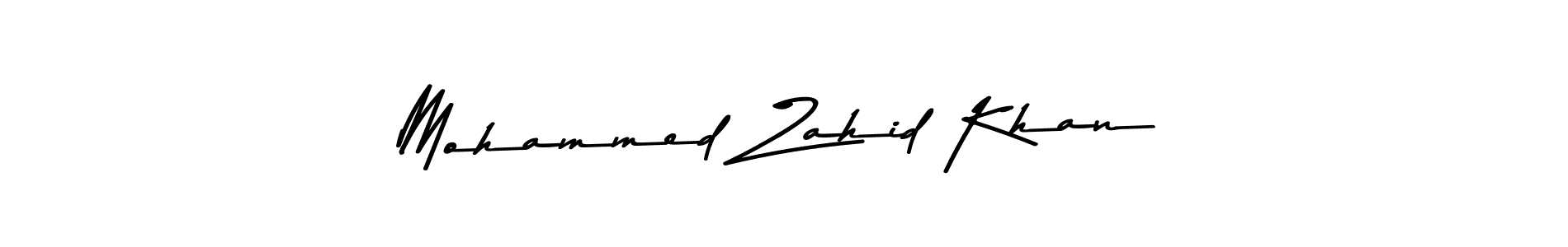 How to make Mohammed Zahid Khan signature? Asem Kandis PERSONAL USE is a professional autograph style. Create handwritten signature for Mohammed Zahid Khan name. Mohammed Zahid Khan signature style 9 images and pictures png