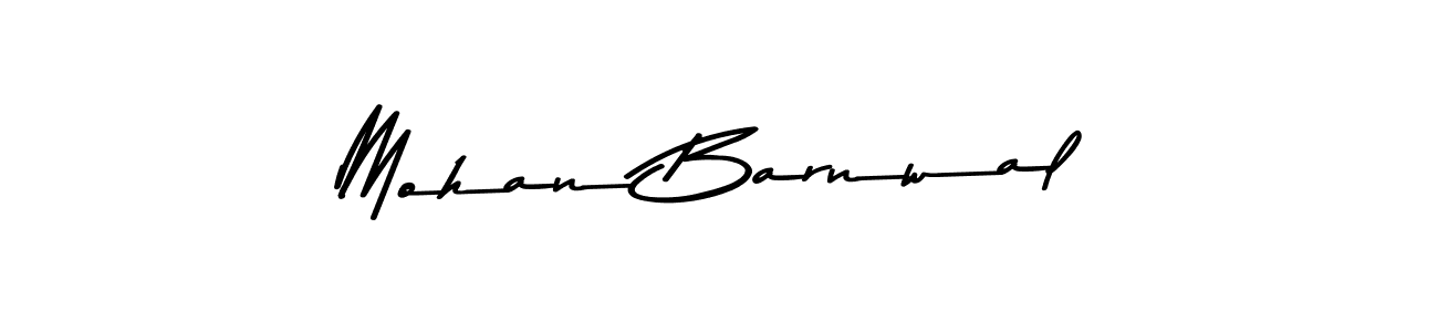 if you are searching for the best signature style for your name Mohan Barnwal. so please give up your signature search. here we have designed multiple signature styles  using Asem Kandis PERSONAL USE. Mohan Barnwal signature style 9 images and pictures png