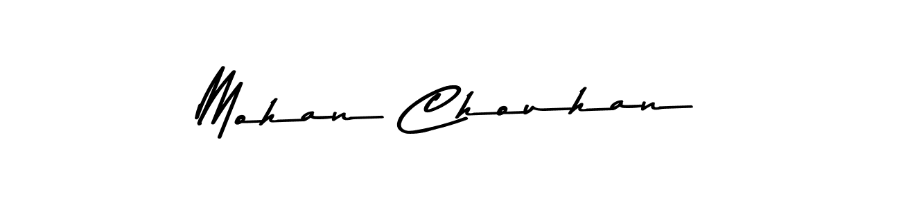 Make a beautiful signature design for name Mohan Chouhan. With this signature (Asem Kandis PERSONAL USE) style, you can create a handwritten signature for free. Mohan Chouhan signature style 9 images and pictures png