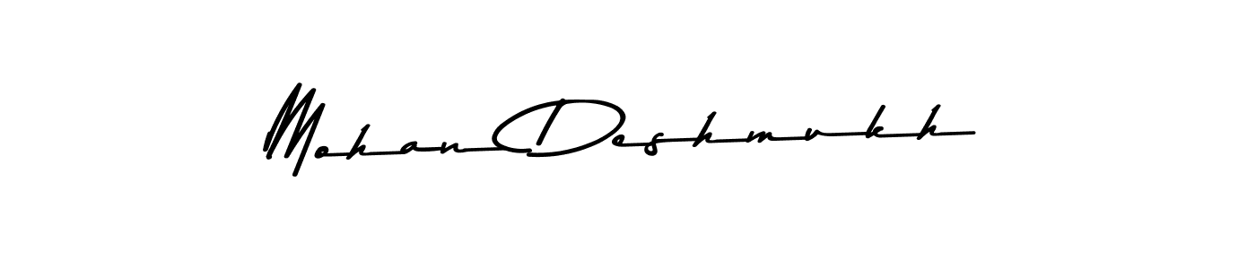 The best way (Asem Kandis PERSONAL USE) to make a short signature is to pick only two or three words in your name. The name Mohan Deshmukh include a total of six letters. For converting this name. Mohan Deshmukh signature style 9 images and pictures png