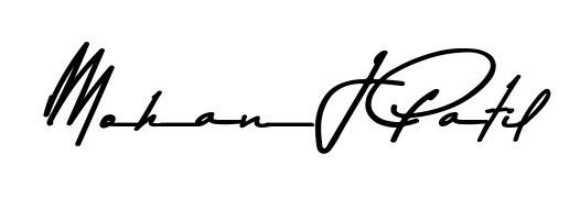 Asem Kandis PERSONAL USE is a professional signature style that is perfect for those who want to add a touch of class to their signature. Get Mohan J Patil name fancy signature for free. Mohan J Patil signature style 9 images and pictures png