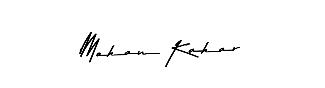 Also You can easily find your signature by using the search form. We will create Mohan Kahar name handwritten signature images for you free of cost using Asem Kandis PERSONAL USE sign style. Mohan Kahar signature style 9 images and pictures png