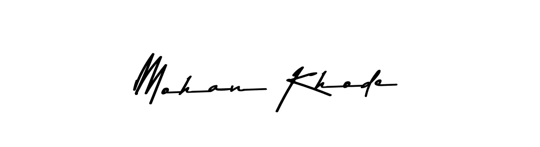 You can use this online signature creator to create a handwritten signature for the name Mohan Khode. This is the best online autograph maker. Mohan Khode signature style 9 images and pictures png