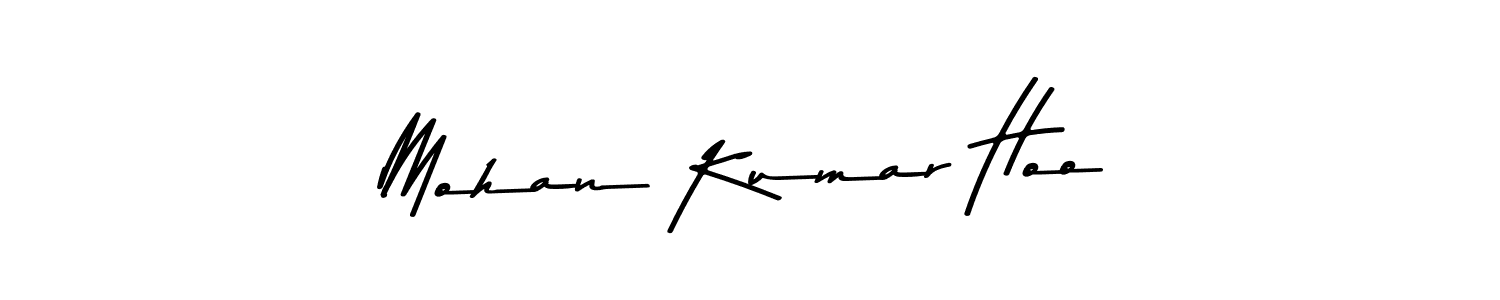 The best way (Asem Kandis PERSONAL USE) to make a short signature is to pick only two or three words in your name. The name Mohan Kumar Hoo include a total of six letters. For converting this name. Mohan Kumar Hoo signature style 9 images and pictures png