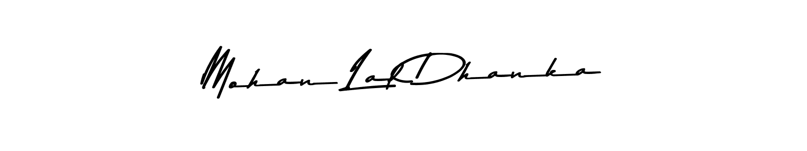 Also we have Mohan Lal Dhanka name is the best signature style. Create professional handwritten signature collection using Asem Kandis PERSONAL USE autograph style. Mohan Lal Dhanka signature style 9 images and pictures png