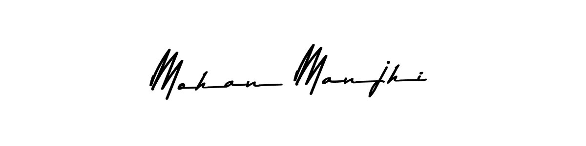Similarly Asem Kandis PERSONAL USE is the best handwritten signature design. Signature creator online .You can use it as an online autograph creator for name Mohan Manjhi. Mohan Manjhi signature style 9 images and pictures png