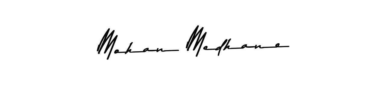 Make a short Mohan Medhane signature style. Manage your documents anywhere anytime using Asem Kandis PERSONAL USE. Create and add eSignatures, submit forms, share and send files easily. Mohan Medhane signature style 9 images and pictures png