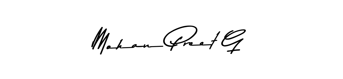 if you are searching for the best signature style for your name Mohan Preet G. so please give up your signature search. here we have designed multiple signature styles  using Asem Kandis PERSONAL USE. Mohan Preet G signature style 9 images and pictures png