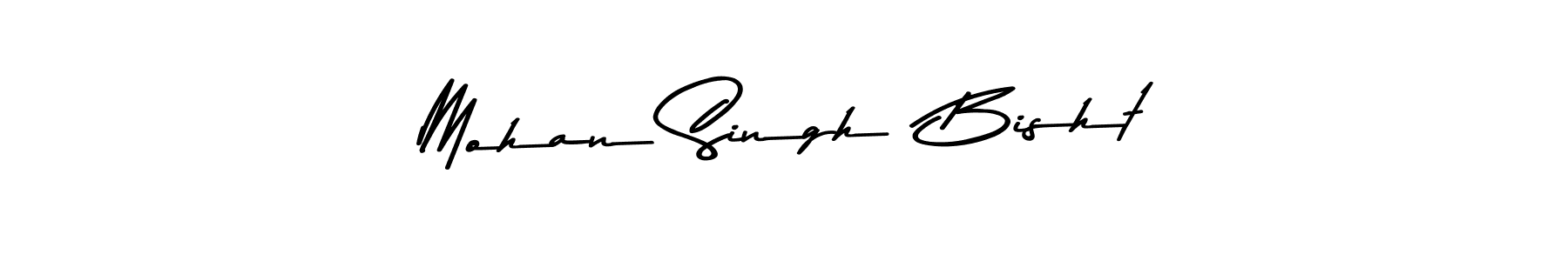 Make a beautiful signature design for name Mohan Singh  Bisht. With this signature (Asem Kandis PERSONAL USE) style, you can create a handwritten signature for free. Mohan Singh  Bisht signature style 9 images and pictures png