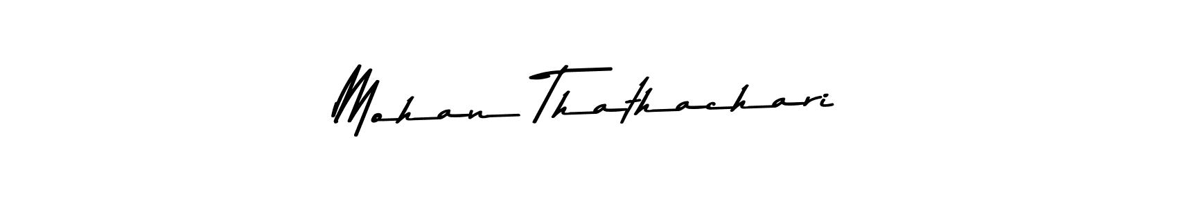 You should practise on your own different ways (Asem Kandis PERSONAL USE) to write your name (Mohan Thathachari) in signature. don't let someone else do it for you. Mohan Thathachari signature style 9 images and pictures png