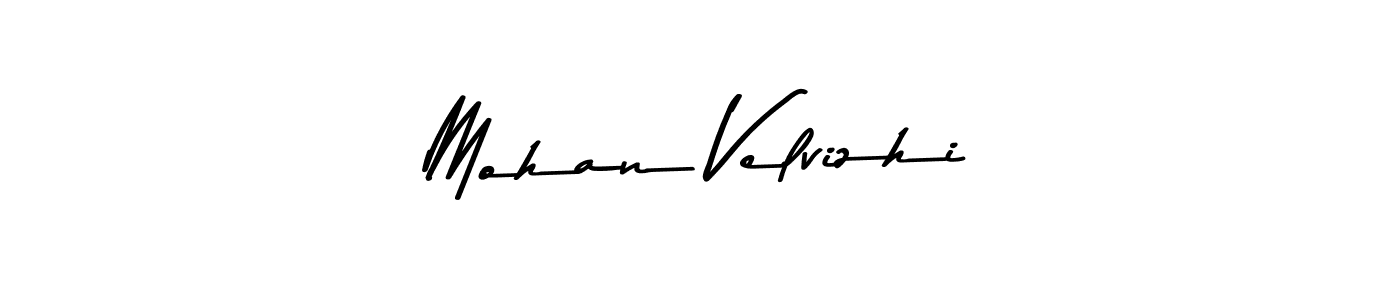 Mohan Velvizhi stylish signature style. Best Handwritten Sign (Asem Kandis PERSONAL USE) for my name. Handwritten Signature Collection Ideas for my name Mohan Velvizhi. Mohan Velvizhi signature style 9 images and pictures png