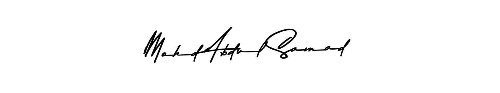 Make a beautiful signature design for name Mohd Abdul Samad. Use this online signature maker to create a handwritten signature for free. Mohd Abdul Samad signature style 9 images and pictures png