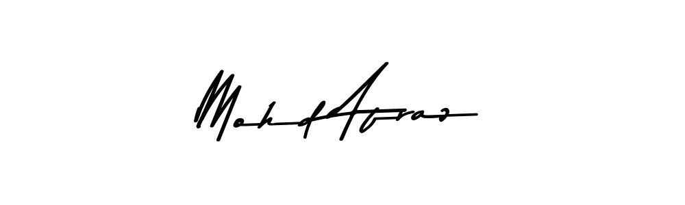 Also we have Mohd Afraz name is the best signature style. Create professional handwritten signature collection using Asem Kandis PERSONAL USE autograph style. Mohd Afraz signature style 9 images and pictures png