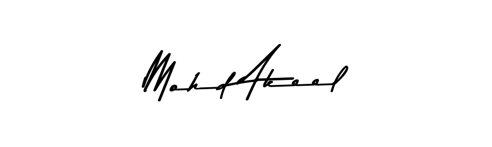 Here are the top 10 professional signature styles for the name Mohd Akeel. These are the best autograph styles you can use for your name. Mohd Akeel signature style 9 images and pictures png