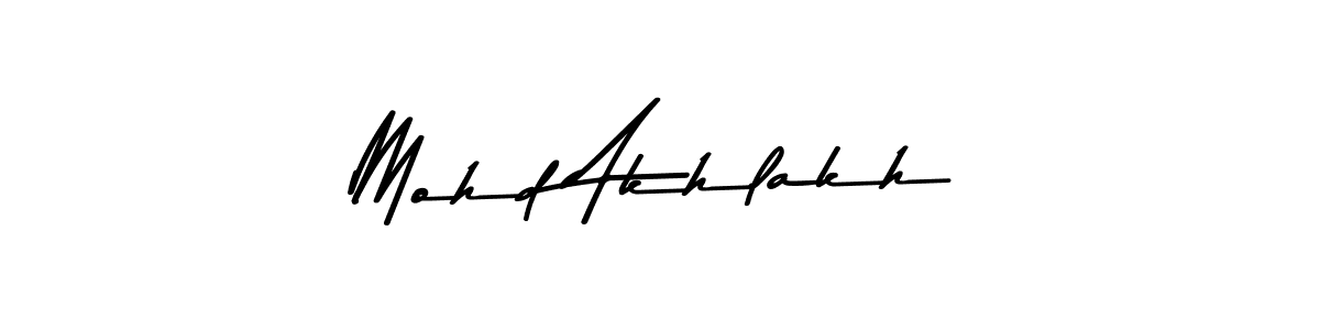 Here are the top 10 professional signature styles for the name Mohd Akhlakh. These are the best autograph styles you can use for your name. Mohd Akhlakh signature style 9 images and pictures png