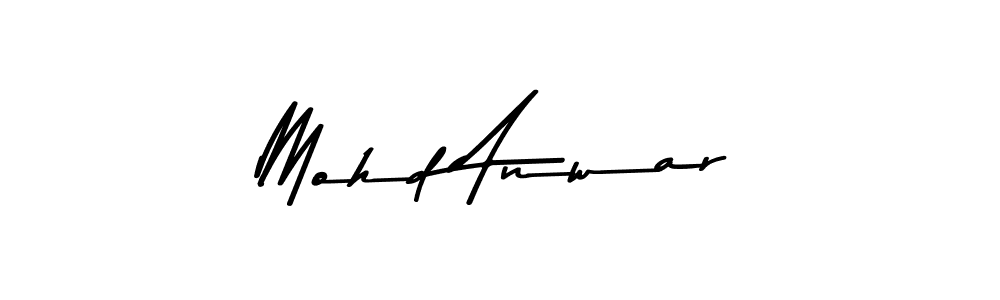 Also You can easily find your signature by using the search form. We will create Mohd Anwar name handwritten signature images for you free of cost using Asem Kandis PERSONAL USE sign style. Mohd Anwar signature style 9 images and pictures png