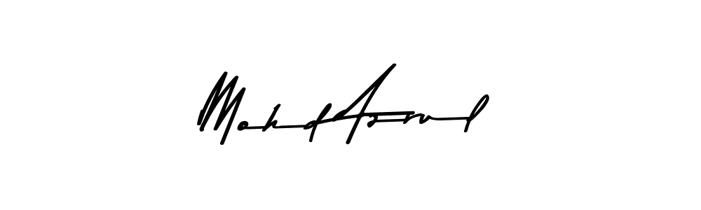 Mohd Azrul stylish signature style. Best Handwritten Sign (Asem Kandis PERSONAL USE) for my name. Handwritten Signature Collection Ideas for my name Mohd Azrul. Mohd Azrul signature style 9 images and pictures png