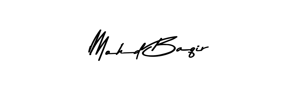 Here are the top 10 professional signature styles for the name Mohd Baqir. These are the best autograph styles you can use for your name. Mohd Baqir signature style 9 images and pictures png