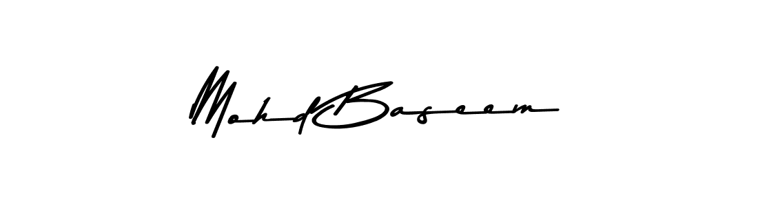Mohd Baseem stylish signature style. Best Handwritten Sign (Asem Kandis PERSONAL USE) for my name. Handwritten Signature Collection Ideas for my name Mohd Baseem. Mohd Baseem signature style 9 images and pictures png