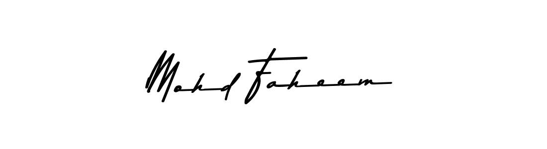 You can use this online signature creator to create a handwritten signature for the name Mohd Faheem. This is the best online autograph maker. Mohd Faheem signature style 9 images and pictures png