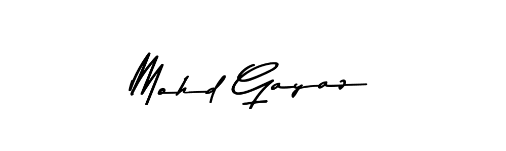 Mohd Gayaz stylish signature style. Best Handwritten Sign (Asem Kandis PERSONAL USE) for my name. Handwritten Signature Collection Ideas for my name Mohd Gayaz. Mohd Gayaz signature style 9 images and pictures png