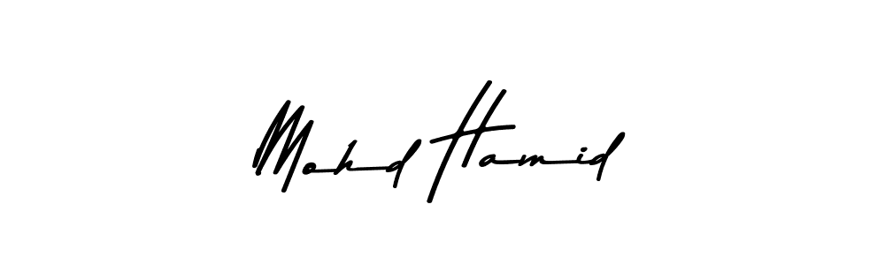How to make Mohd Hamid signature? Asem Kandis PERSONAL USE is a professional autograph style. Create handwritten signature for Mohd Hamid name. Mohd Hamid signature style 9 images and pictures png