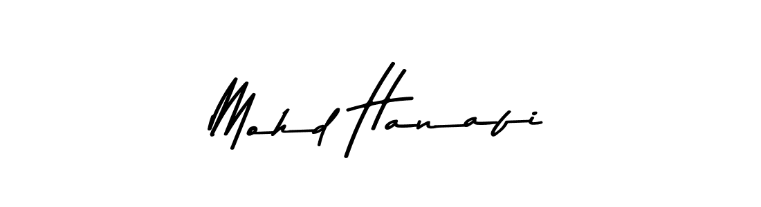 Create a beautiful signature design for name Mohd Hanafi. With this signature (Asem Kandis PERSONAL USE) fonts, you can make a handwritten signature for free. Mohd Hanafi signature style 9 images and pictures png