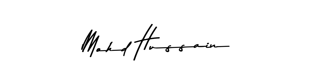 How to Draw Mohd Hussain signature style? Asem Kandis PERSONAL USE is a latest design signature styles for name Mohd Hussain. Mohd Hussain signature style 9 images and pictures png