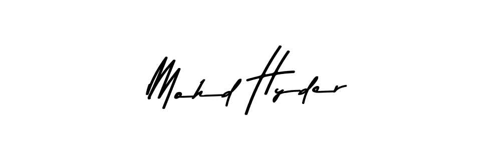 Similarly Asem Kandis PERSONAL USE is the best handwritten signature design. Signature creator online .You can use it as an online autograph creator for name Mohd Hyder. Mohd Hyder signature style 9 images and pictures png