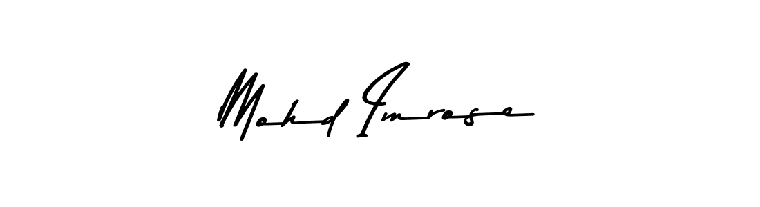 Asem Kandis PERSONAL USE is a professional signature style that is perfect for those who want to add a touch of class to their signature. It is also a great choice for those who want to make their signature more unique. Get Mohd Imrose name to fancy signature for free. Mohd Imrose signature style 9 images and pictures png
