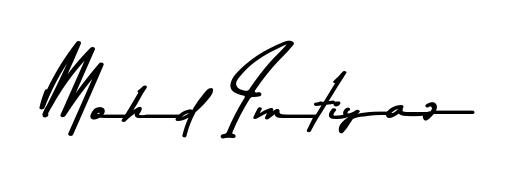 Enhance your business communications with Mohd Imtiyaz signature in Asem Kandis PERSONAL USE lettering. Clean, modern, and universally compatible. Mohd Imtiyaz signature style 9 images and pictures png