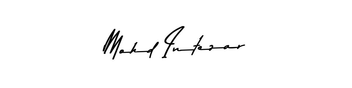 if you are searching for the best signature style for your name Mohd Intezar. so please give up your signature search. here we have designed multiple signature styles  using Asem Kandis PERSONAL USE. Mohd Intezar signature style 9 images and pictures png
