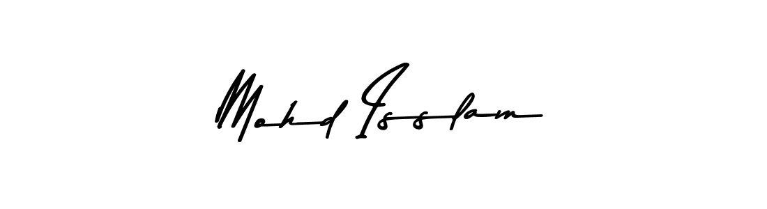 Make a beautiful signature design for name Mohd Isslam. Use this online signature maker to create a handwritten signature for free. Mohd Isslam signature style 9 images and pictures png