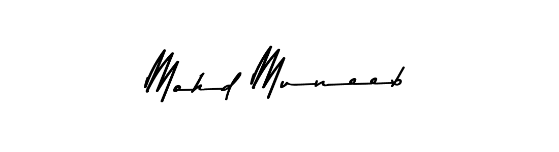 How to Draw Mohd Muneeb signature style? Asem Kandis PERSONAL USE is a latest design signature styles for name Mohd Muneeb. Mohd Muneeb signature style 9 images and pictures png